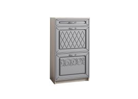 Париж №18 Обувница (ясень шимо свет/серый софт премиум) | подробнее Париж №18 Обувница (ясень шимо свет/серый софт премиум) | фото